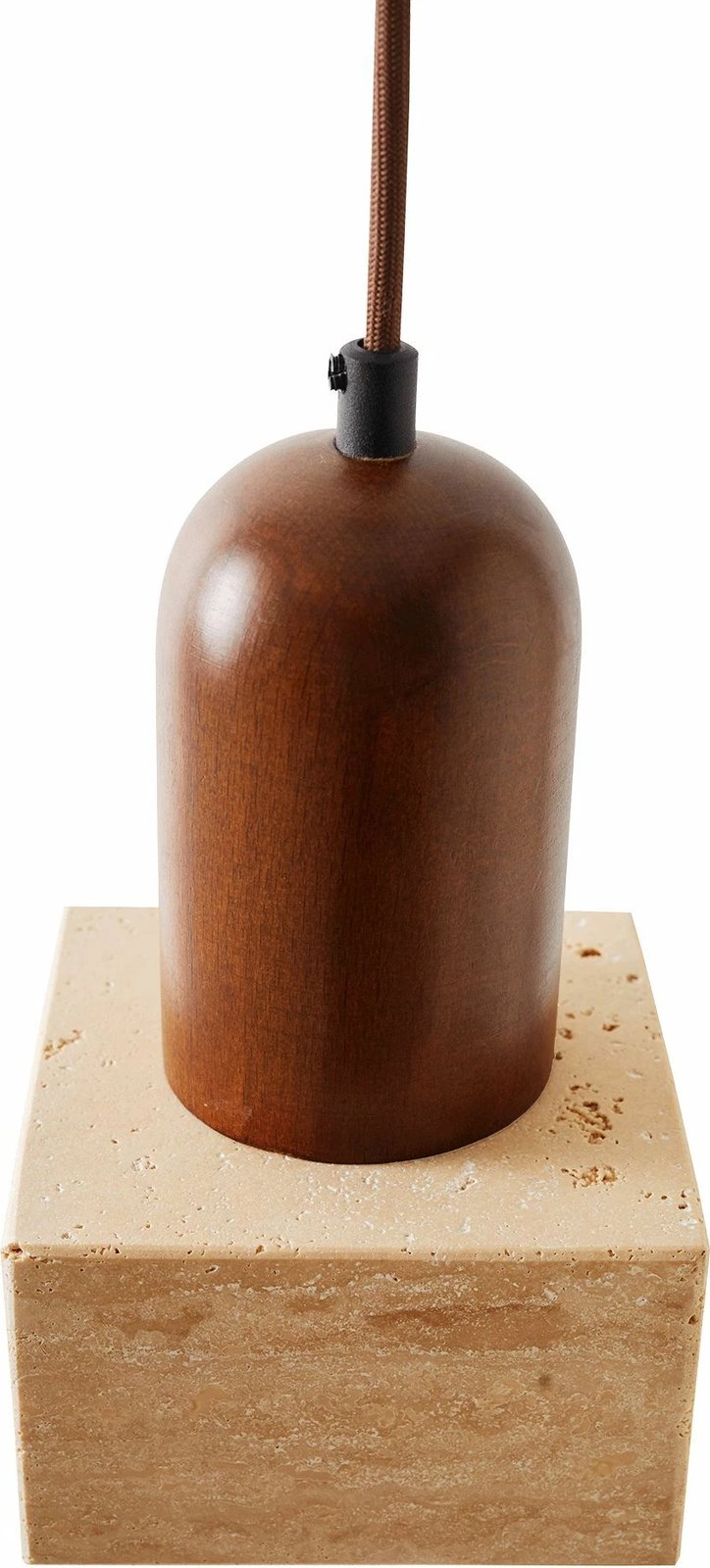 Llambë tavani prej druri, Opviq, Suala, ngjyrë arre dhe bezhë