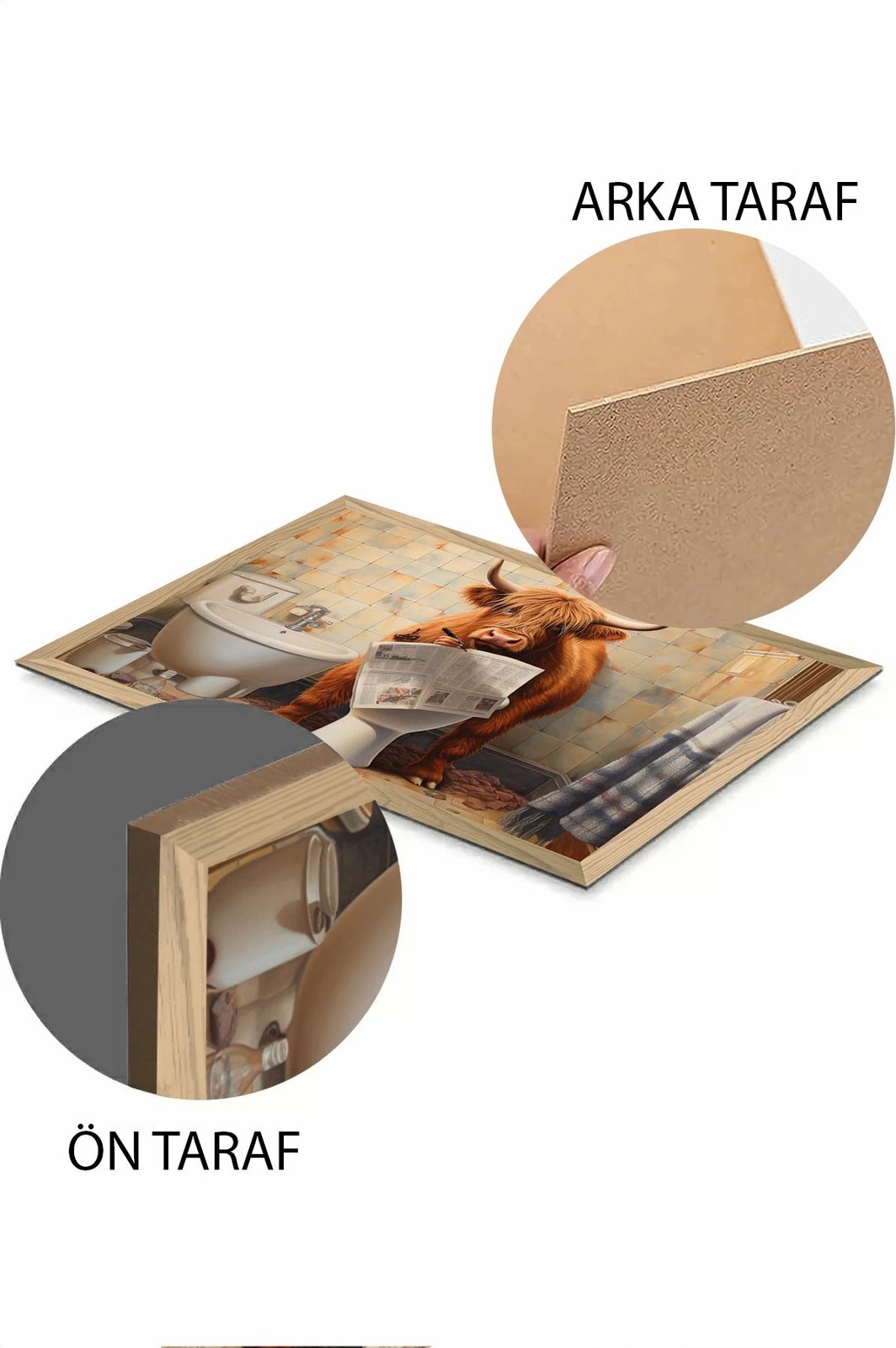 Pikturë dekorative, shumëngjyrëshe, Arthynmodelyty2030-59, 20x30cm