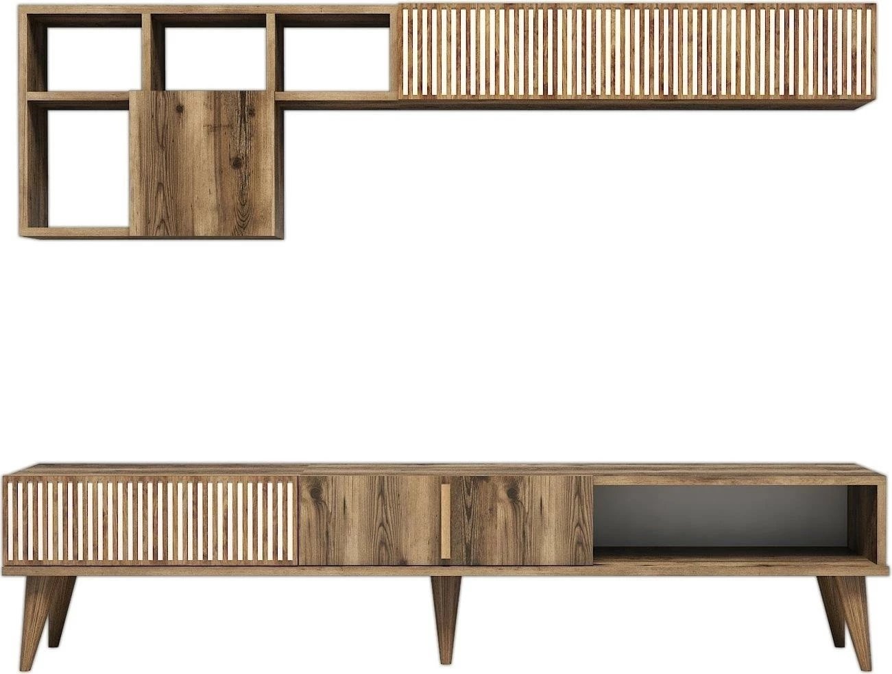 Komodë TV Hanah Home, Milan, ngjyrë arre