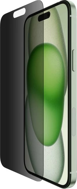 Xham mbrojtës privatizues Belkin ScreenForce Invisiglass Priv për iPhone 16 Plus/15 Plus/14 Pro Max, Transparent
