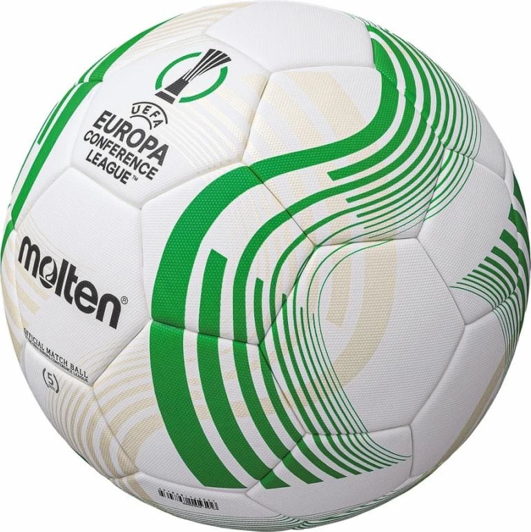 Top për futboll Molten, bardhë, gjelbër
