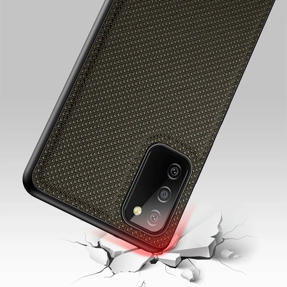 Mbështjellës Dux Ducis Fino për Samsung Galaxy A03s, najlon, e gjelbër
