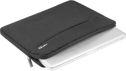 Mbështjellës laptopi Natec Clam, 15.6", Poliestër, i zi