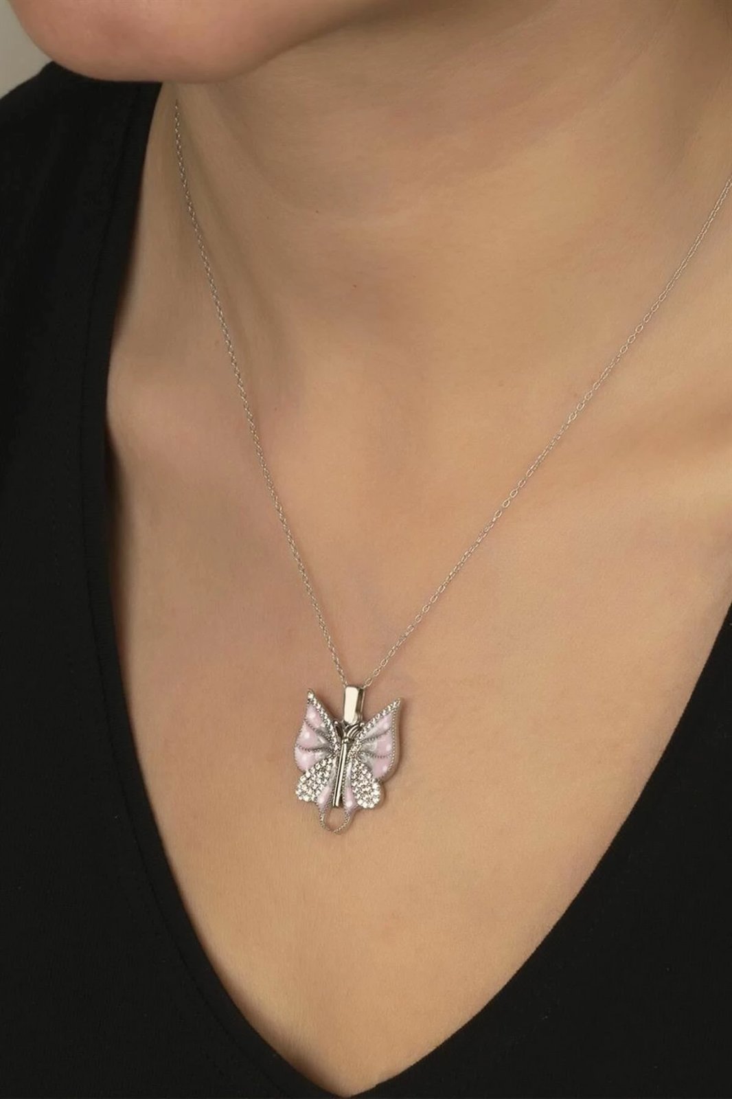 Qafore argjendi, flutur, Jumeon, SLVNJWLRY00055