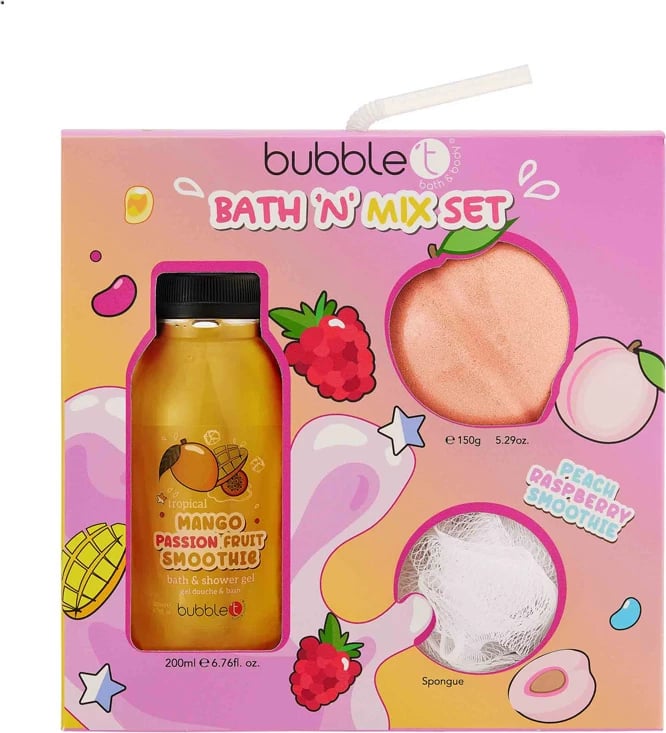 Bubble T Smoothie Bath n' Mix Gift Set