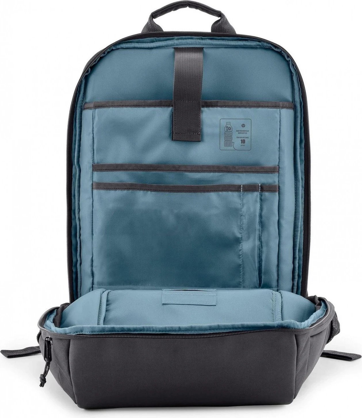 Çantë shpine për laptop HP, 15.6", 18l, hiri