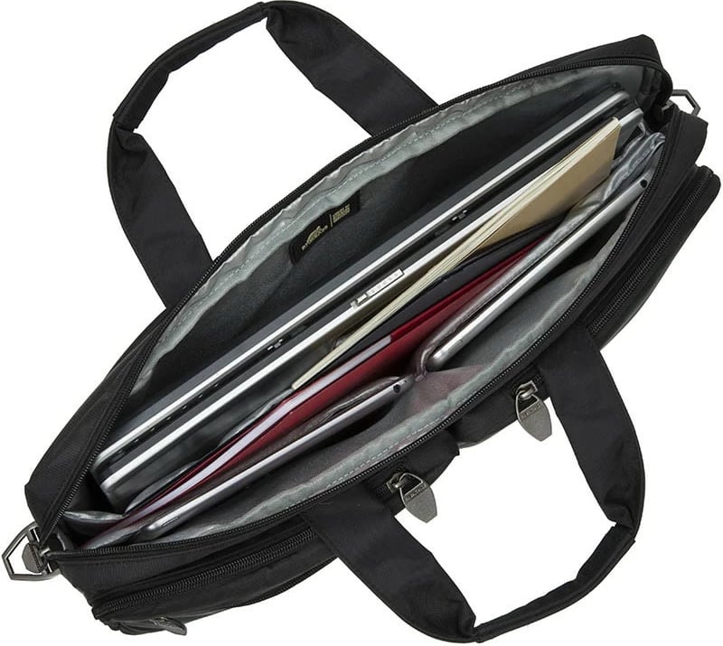 Mbështjellës laptopi RIVACASE Tiergarten 8550 17.3 inç, zi
