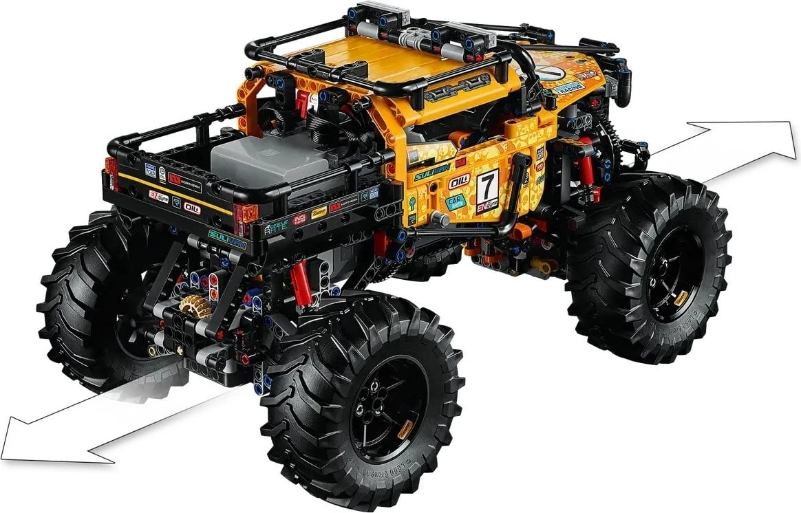 Set LEGO Technic 4X4 X-treme Off-Roader 42099, Portokalli Set LEGO Technic 4X4 X-treme Off-Roader 42099, Portokalli
