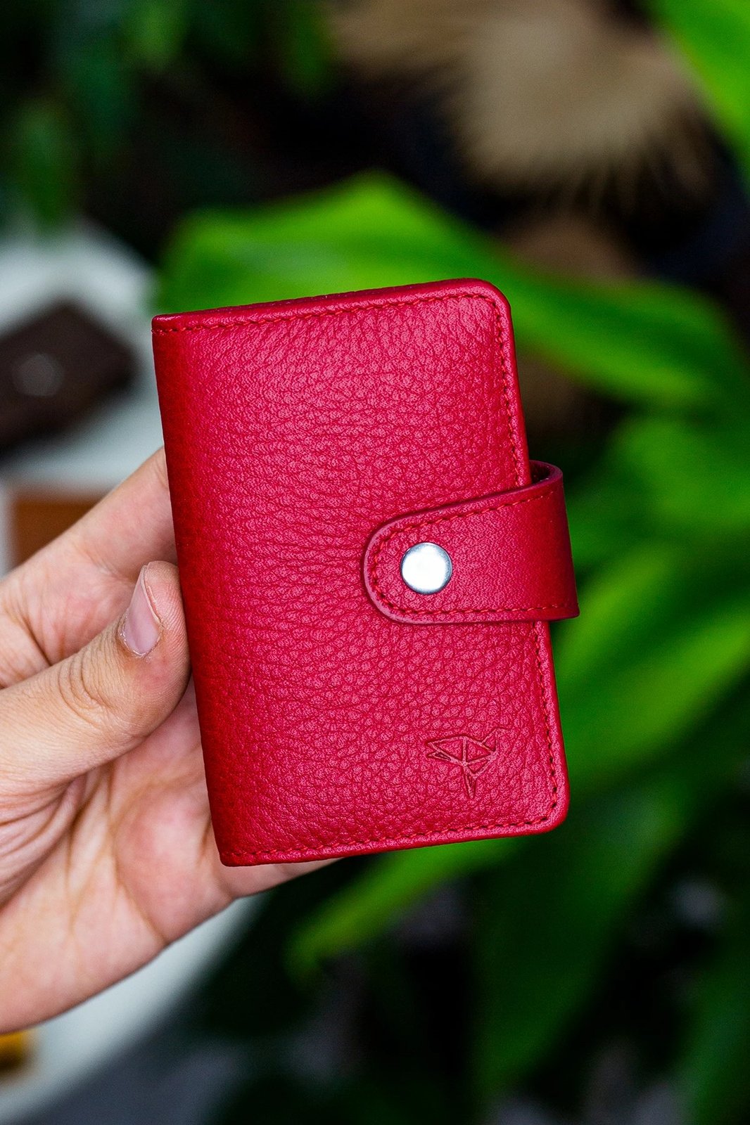 Mbajtës kartelash Zoozie Bags, Adanus, e kuqe