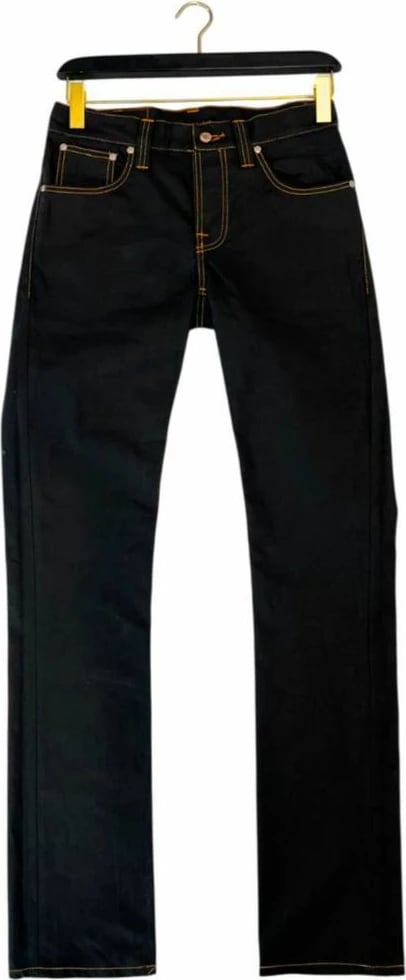 Pantallona për meshkuj Nudie Jeans, të zeza