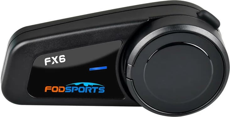 Interkom për motoçikleta Fodsports FX6, 2 copë, i zi