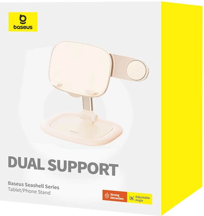 Mbajtëse tabletë/telefon Baseus Seashell Series, rozë Mbajtëse tabletë/telefon Baseus Seashell Series, rozë