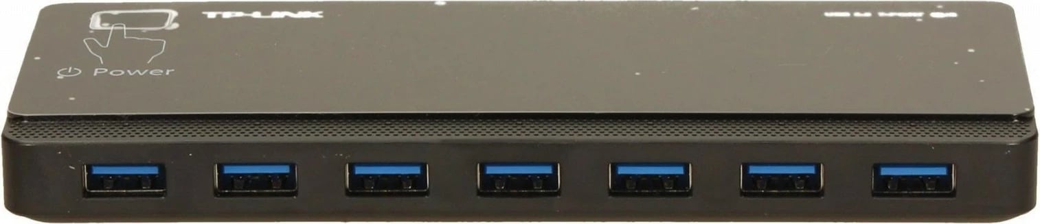 Kasë TP-LINK UH700, 7x USB 3.0, e zezë