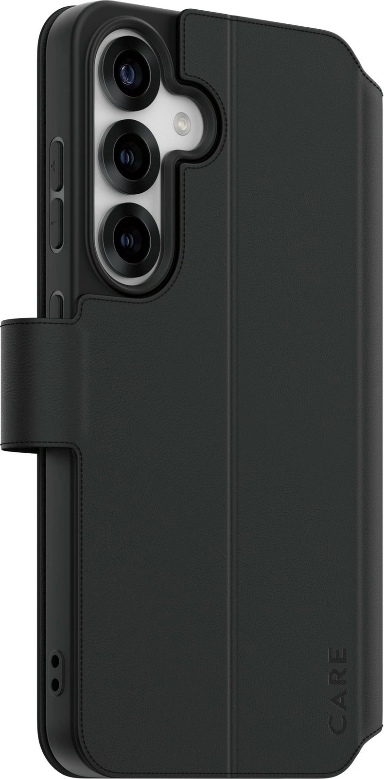 Mbështjellës PanzerGlass për Samsung Galaxy S25, kickstand, i zi