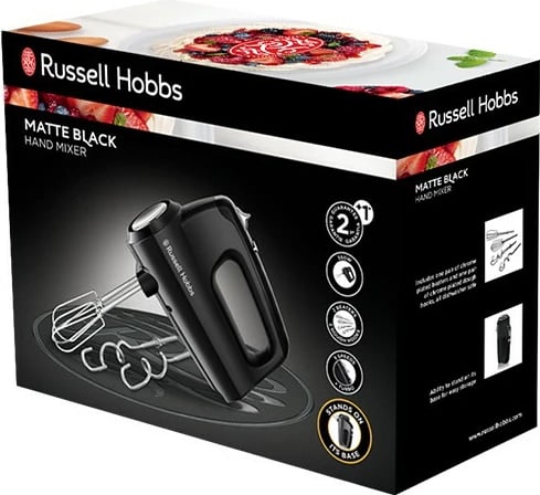 Mikser dore Russell Hobbs 24672-56, 350W, 5 shpejtësi, Turbo, i zi