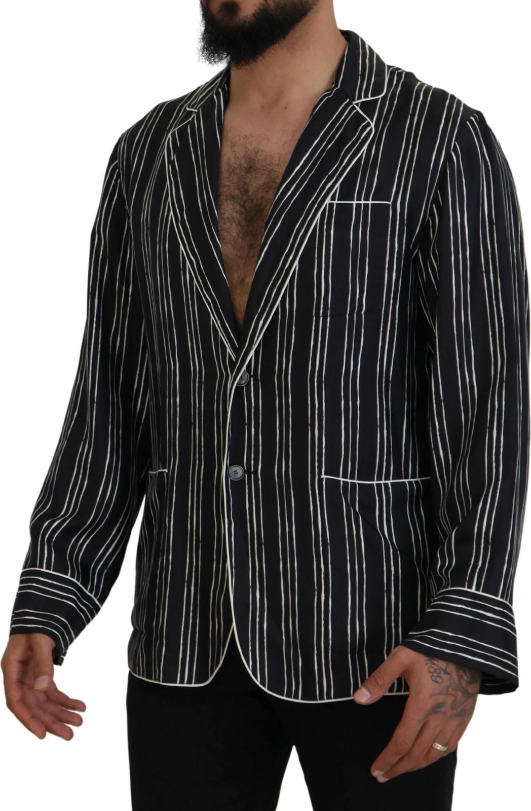 Pizhame për meshkuj Dolce & Gabbana, e zezë