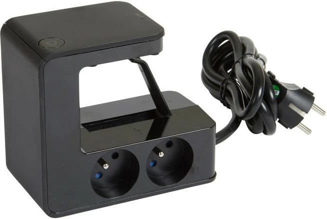 Zgjatues elektrik Legrand 050412, 4x2P+E, 2xUSB, 1.5m, i zi