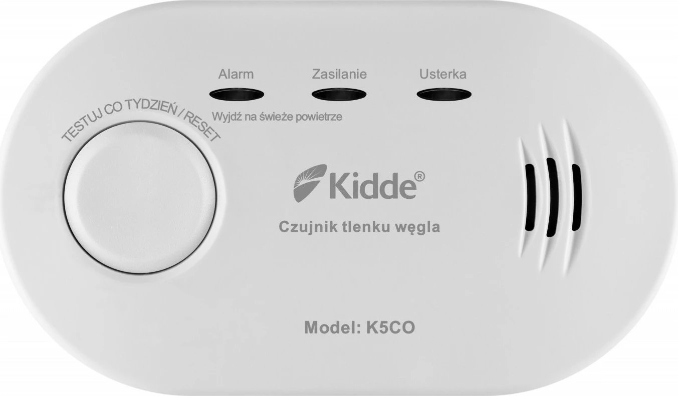 Detektor monoksidi KIDDE K5CO, i bardhë