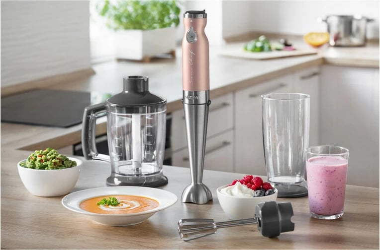 Blender dore 4-në-1 Sencor SHB 5605RS-EUE3, rozë