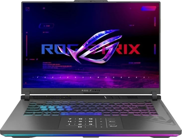 Laptop Asus ROG Strix G16, 16", Intel Core i9, 16GB RAM, 1TB SSD, Nvidia GeForce RTX 4080, hiri