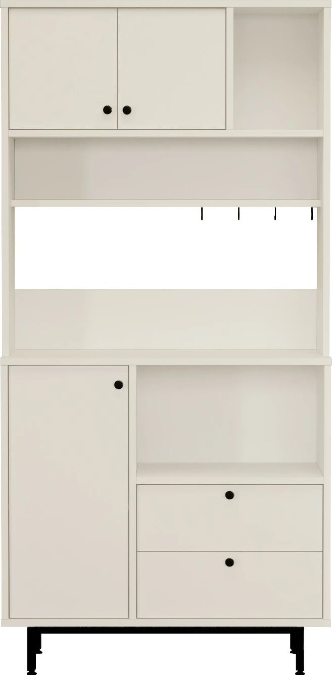 Dollap shumëpërdorimësh, ngjyrë e bardhë, Skye Decor, RE4-W