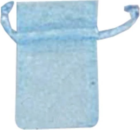 Qese organza NEXT 10x8cm, 100 copë, Blu