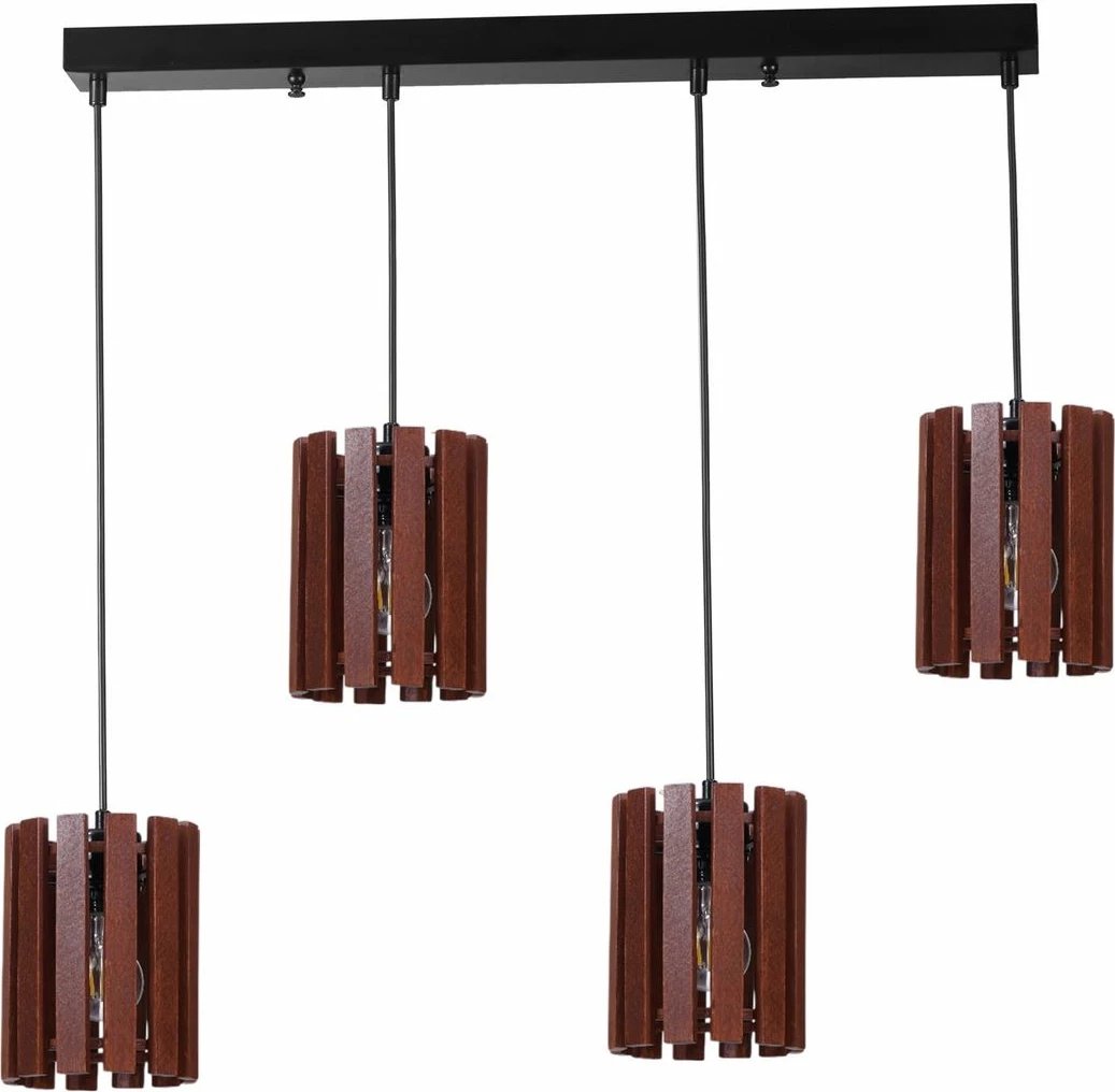 Llambë tavani Opviq, 9074-6, ngjyrë arrë dhe e zezë