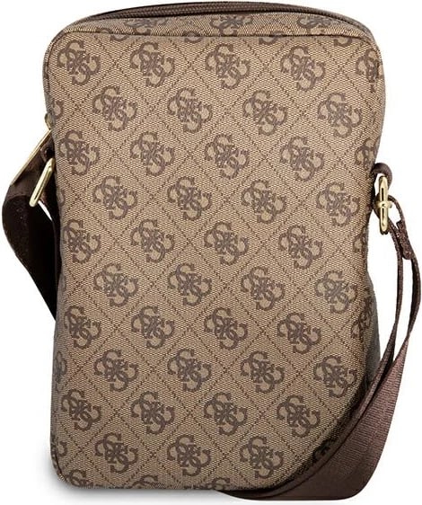 Çantë tabletë Guess GUTB10G4GFBR 10", lëkurë ekologjike, kafe
