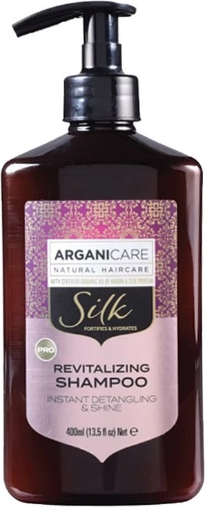 Shampon për femra Arganicare Silk Hair, 400ml