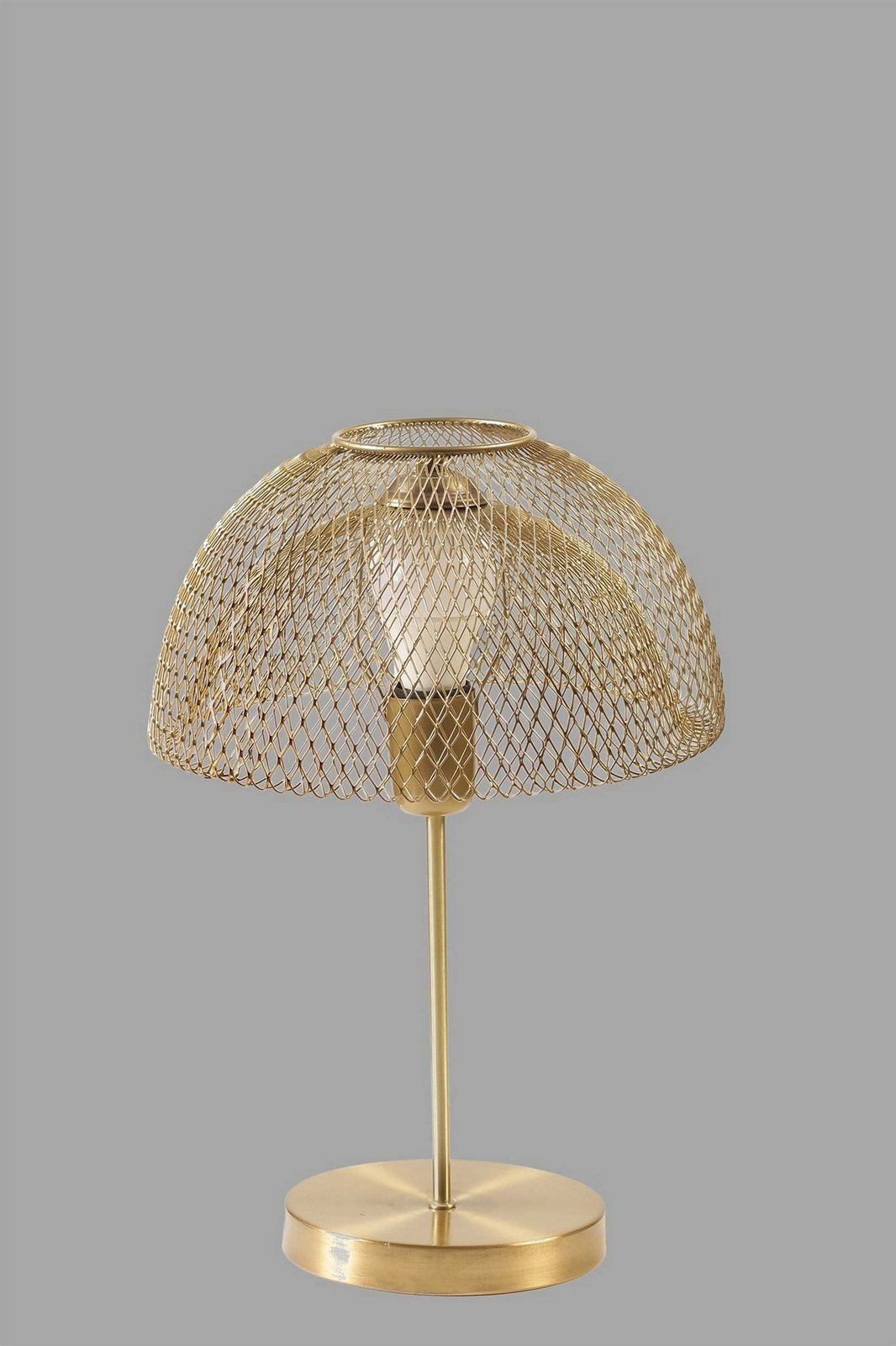 Llambë tavoline Opviq, Lungo Eskitme, kapak Ufo, ngjyrë ari