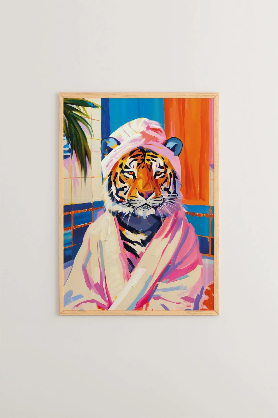 Pikturë dekorative me kornizë, Wallity, Artsrmdl14, shumëngjyrëshe, 33x48cm