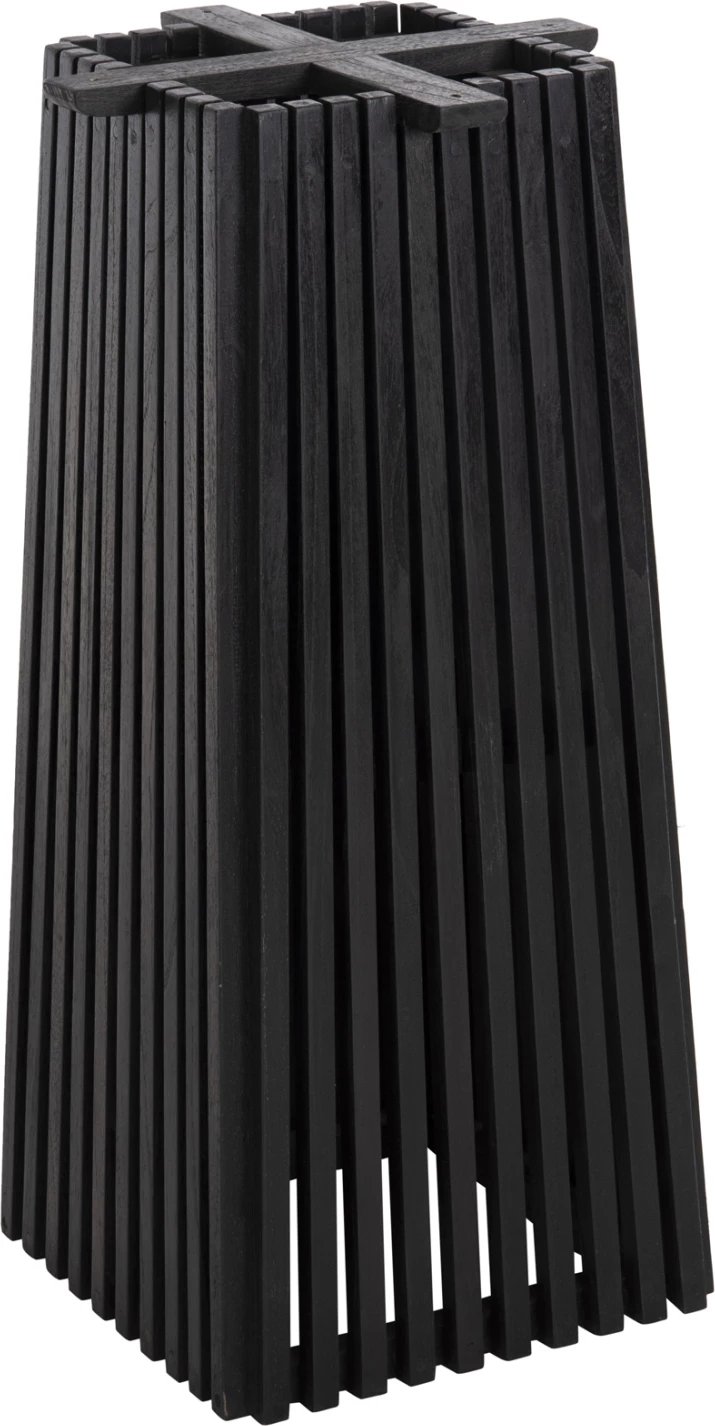 Baza e tavolinës për bar, FRANTZ, ngjyrë e zezë, FH9858.12, 40x40x90 cm