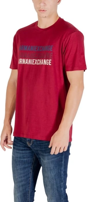 Maicë Armani Exchange për meshkuj, bordeaux