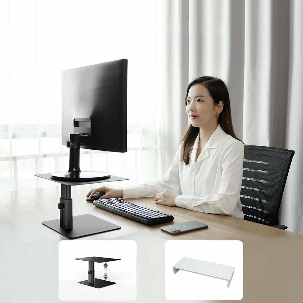 Mbajtëse monitori Nillkin HighDesk, e rregullueshme, e zezë