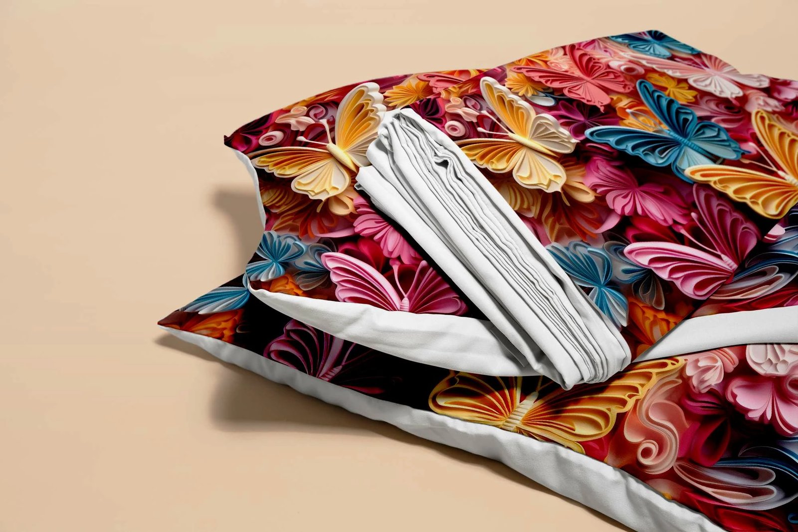 Set mbulesë për jorgan Super King, shumëngjyrësh, L'essentiel, FLW_DVT25-35 Set mbulesë për jorgan Super King, shumëngjyrësh, L'essentiel, FLW_DVT25-35