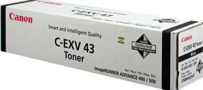 Toner Canon C-EXV 43 (2788B002), rendiment 9,800–23,700 faqe, i zi