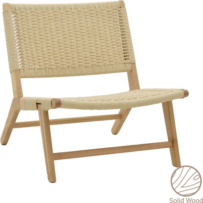 Karrige Filippo dru ahu natyral-litar natyral 68x72x74cm