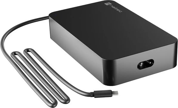 Adapter energjie USB-C Natec Grayling, 90W, universal, i zi