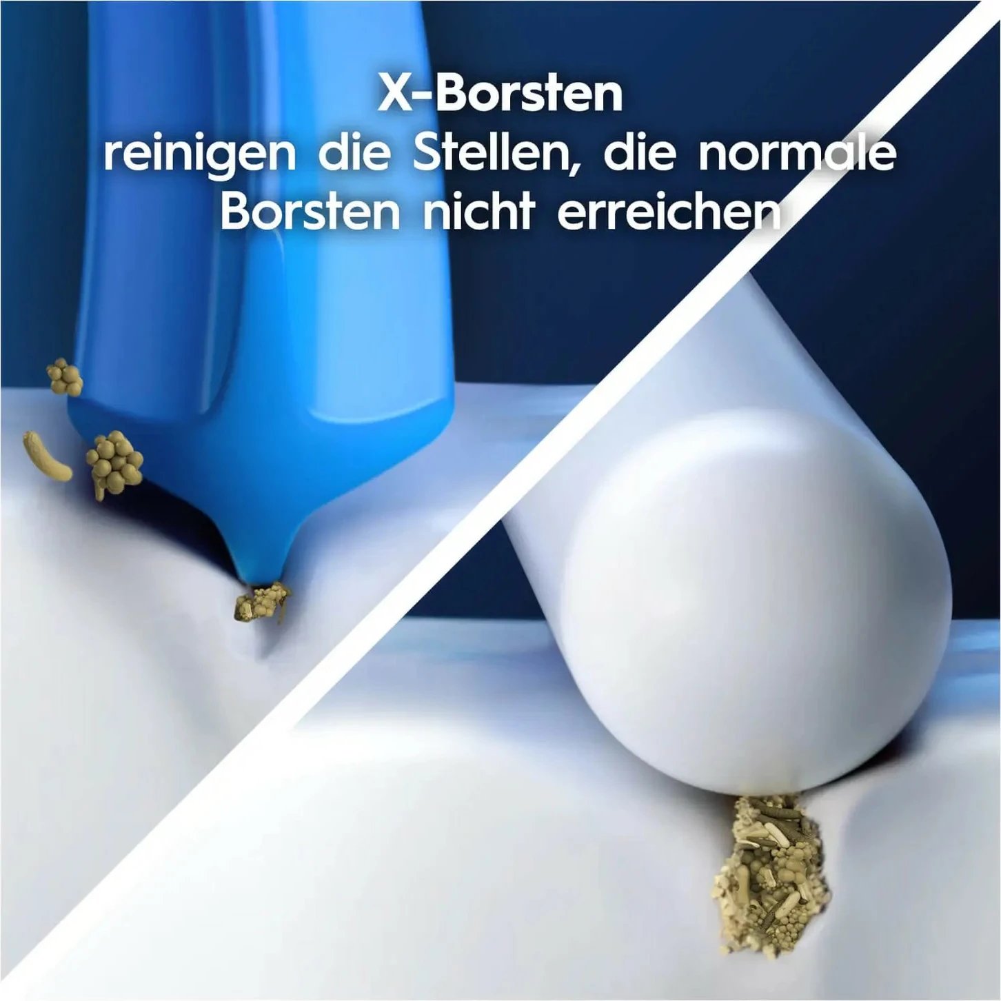 Koka rezervë për furçë dhëmbësh Oral-B Sensitive Clean 4 copë, extra soft, e bardhë