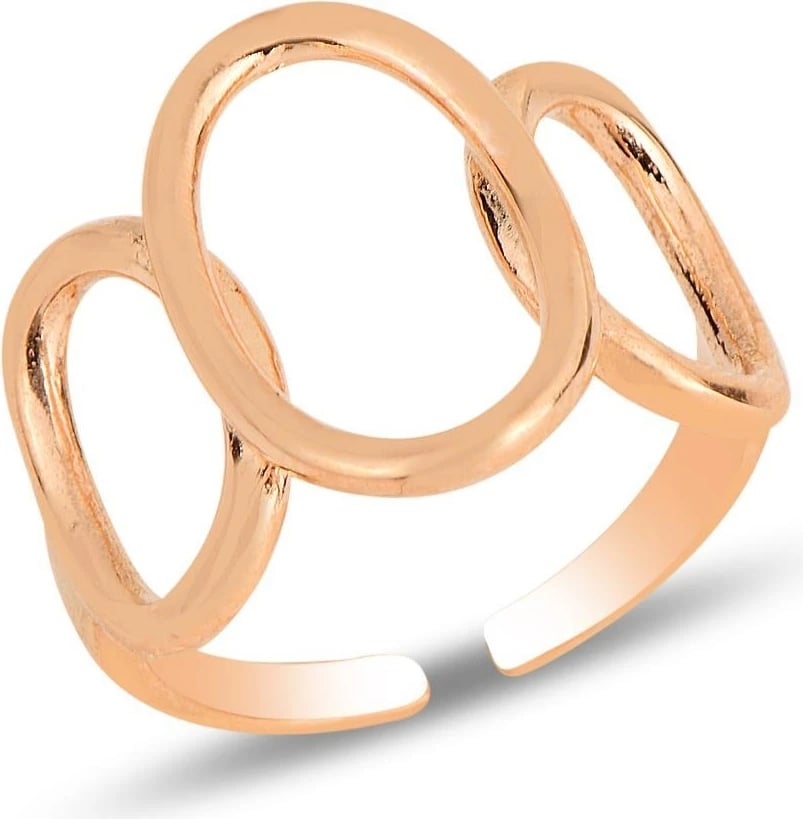 Unazë argjendi Jumeon, ngjyrë ari rozë, SGTL11818