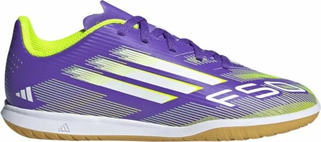 Atlete futsalli për fëmijë adidas, vjollcë