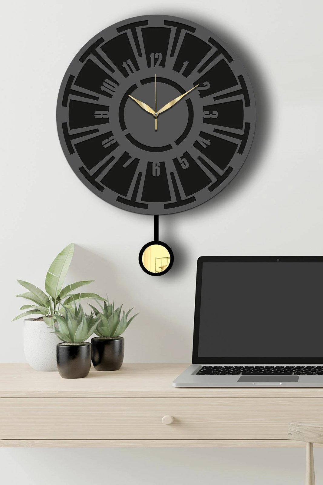 Orë muri dekorative Wallity, anthracite dhe ar, Vlnt114Ant