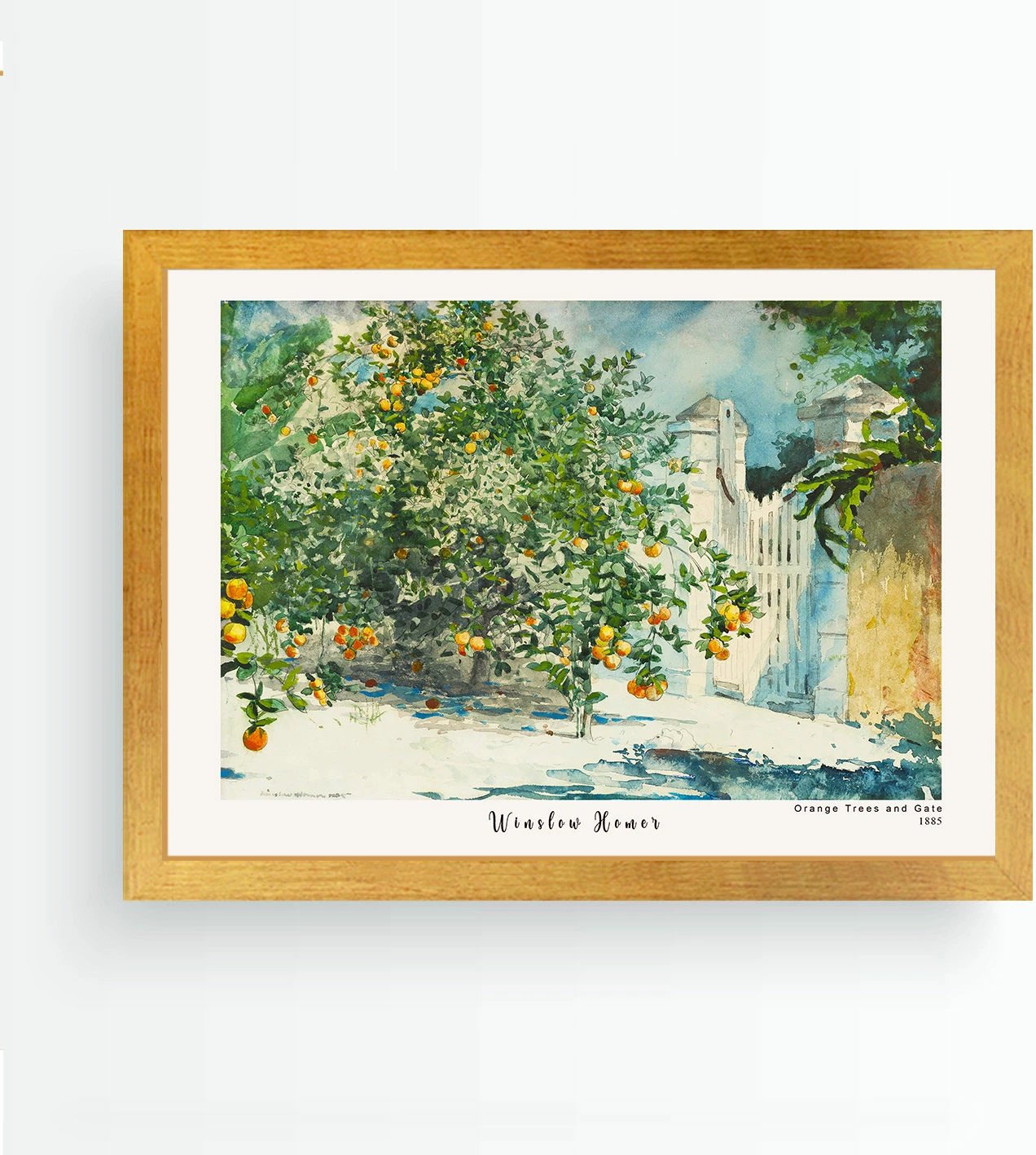 Pikturë dekorative me kornizë, shumëngjyrëshe, Wallity AC132569-5575, 55x75cm