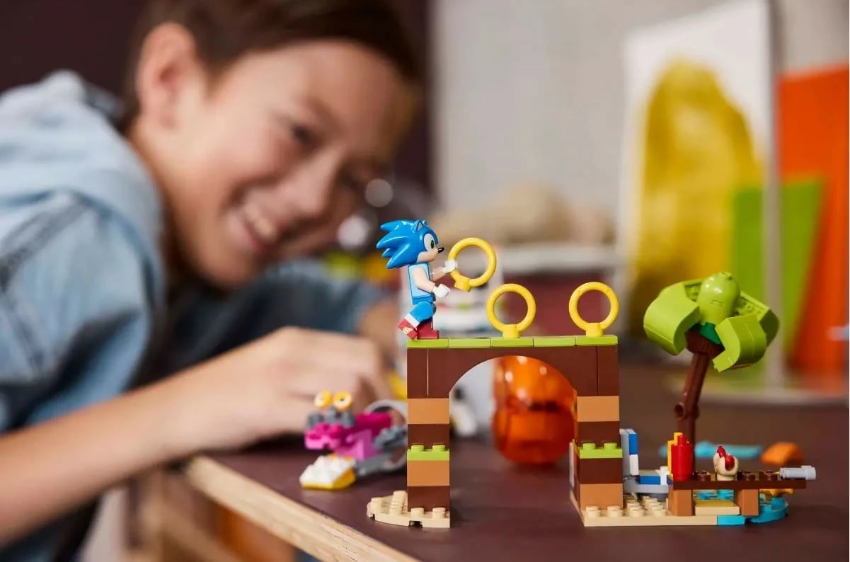 Set LEGO Sonic the Hedgehog Tails and Boat Adventure 76997, 393 pjesë, plastikë Set LEGO Sonic the Hedgehog Tails and Boat Adventure 76997, 393 pjesë, plastikë