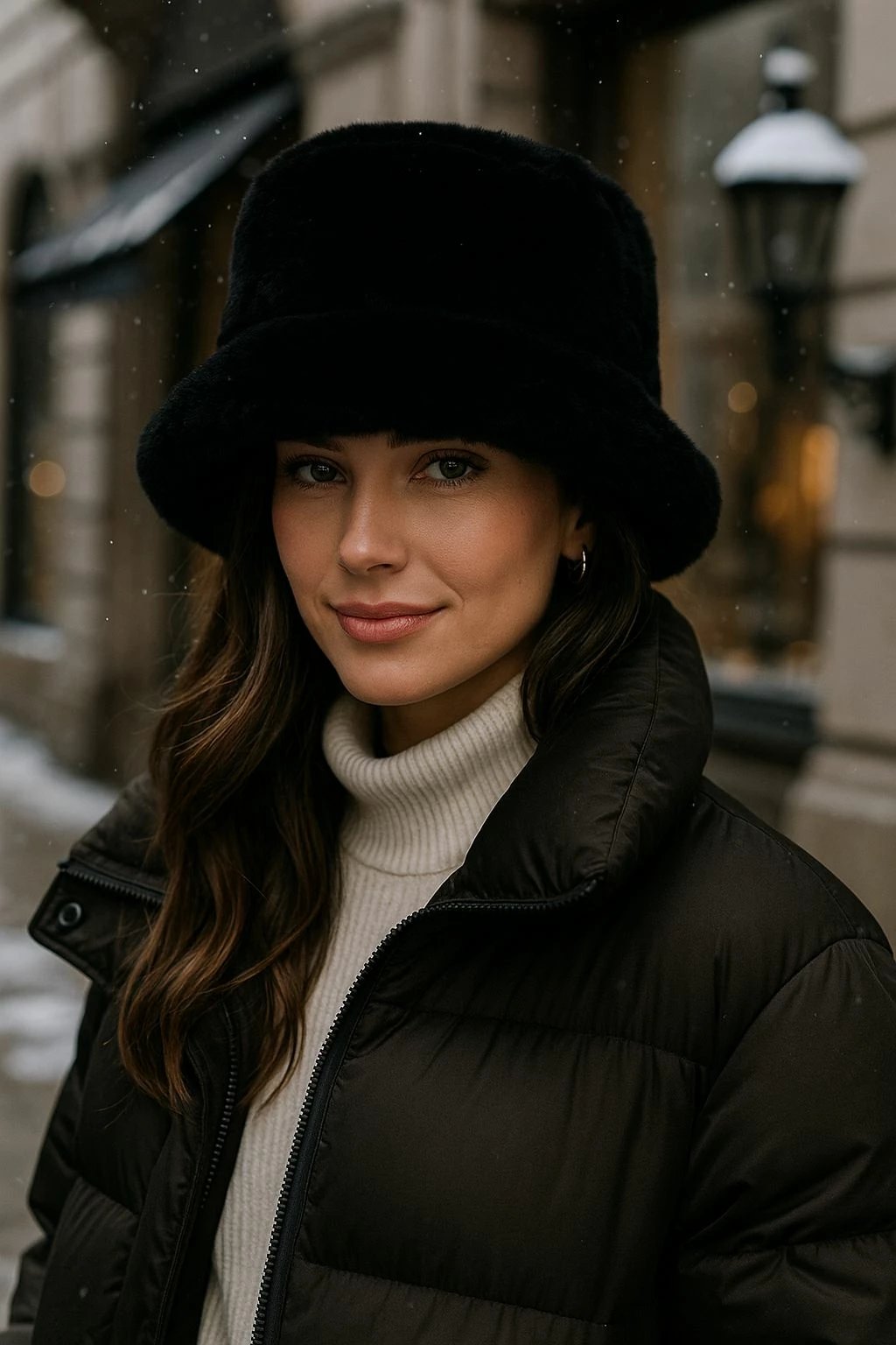 Kapelë për gra, Jumeon, SPK1102-1, e zezë