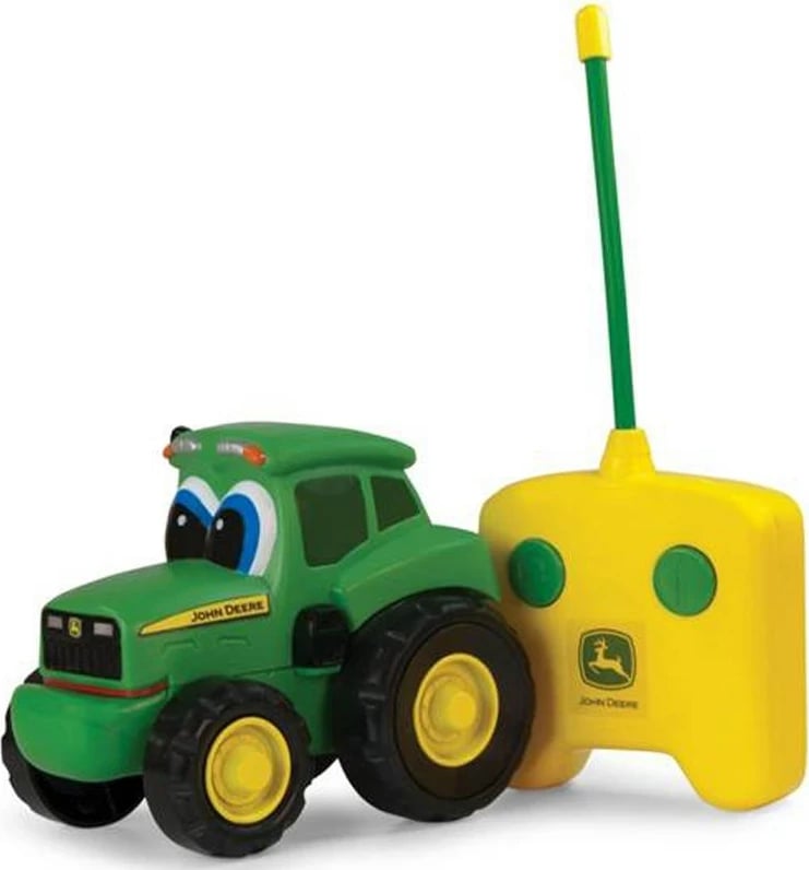 Traktor RC Tomy John Deere Johnny, Elektrik, 1:32, Gjelbër