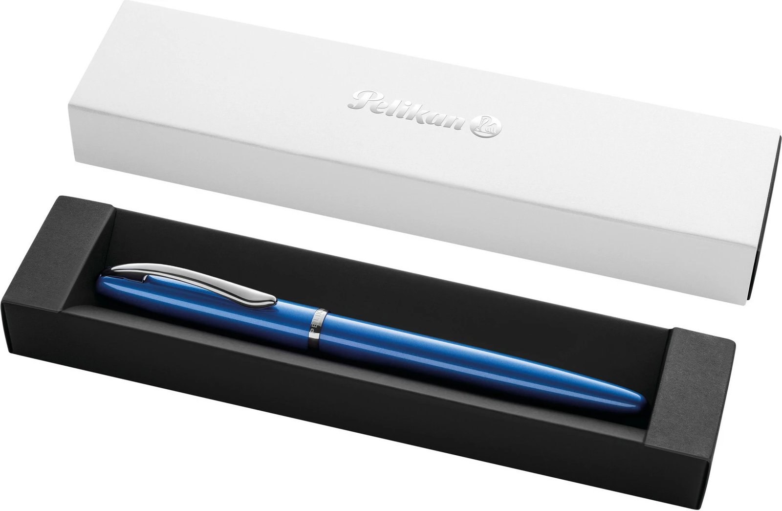 Stilolaps metalik Pelikan Jazz Noble Elegance P36, ngjyrë blu/argjend, majë medium