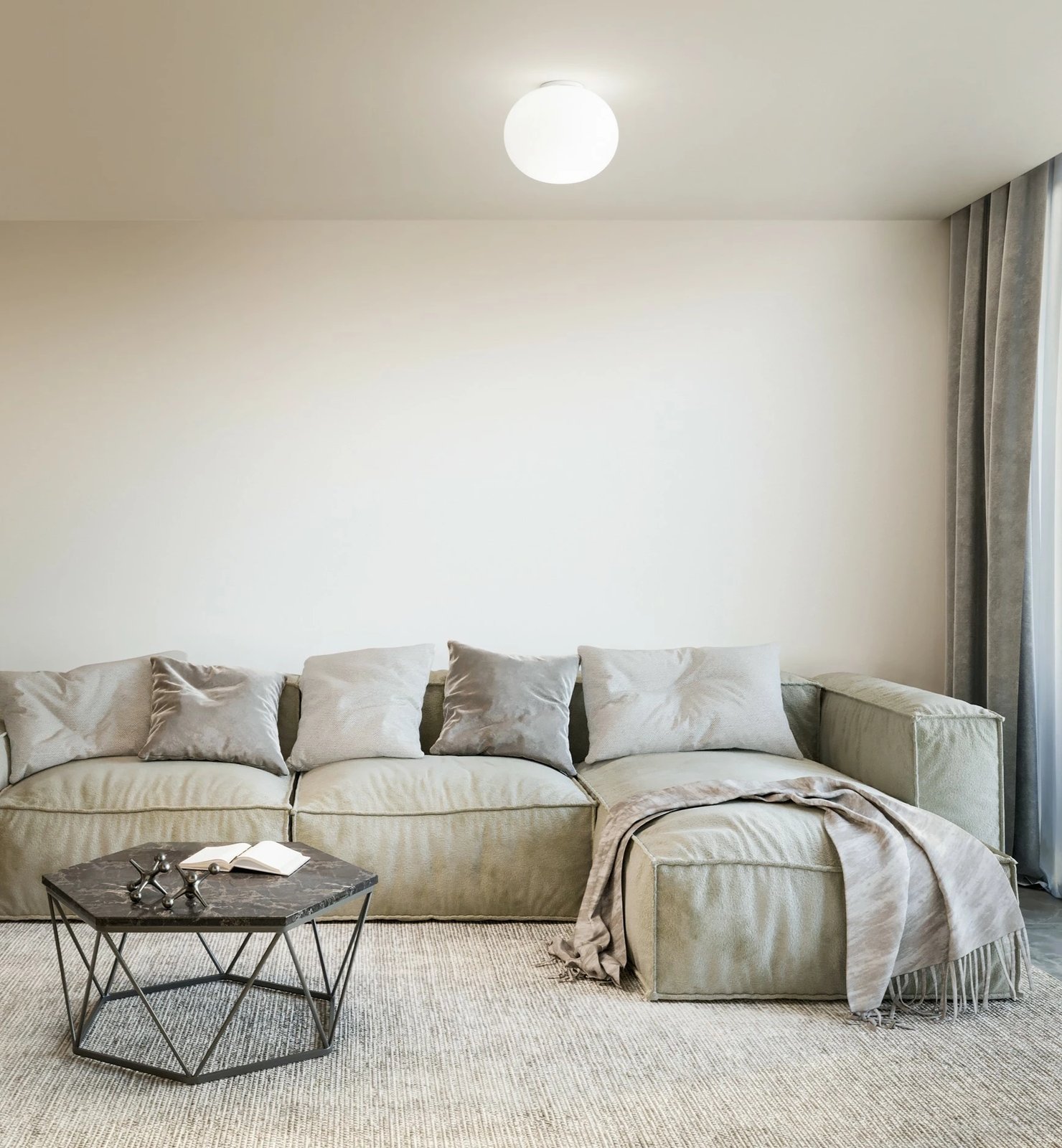   Ndriçues tavanor Cotton pl1 d30