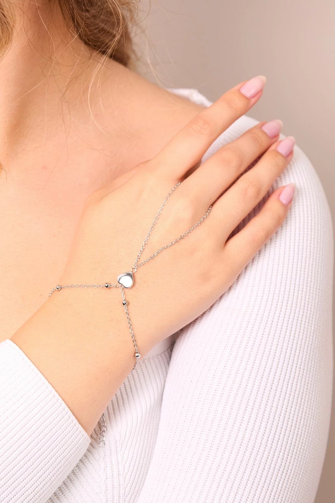 Zinxhir metali Elika, ngjyrë argjendi, CSHM9955G