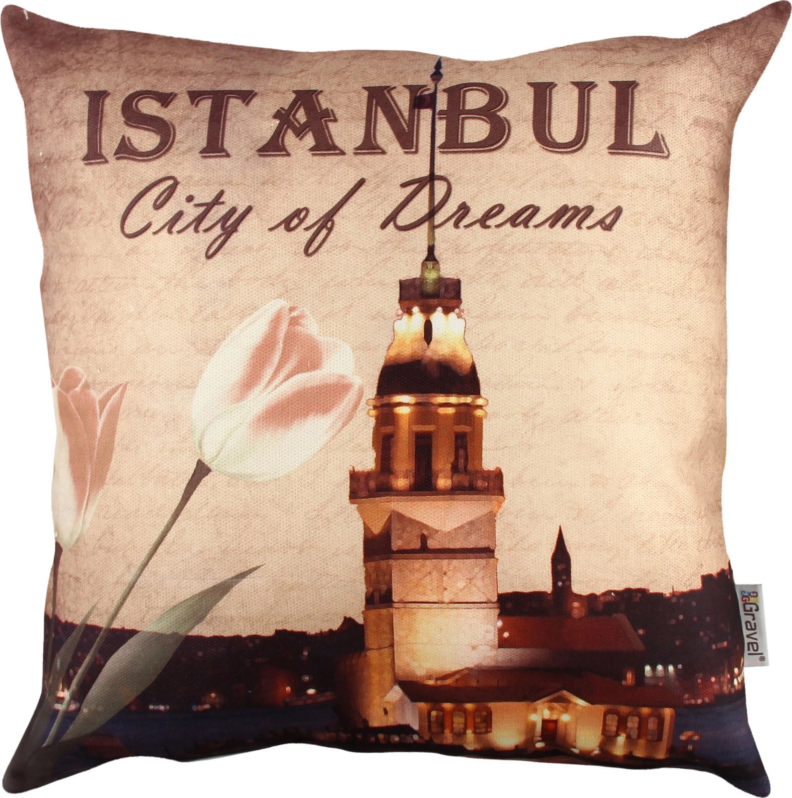 Jastëk Evila Originals, A11066, shumëngjyrësh, 43x43cm